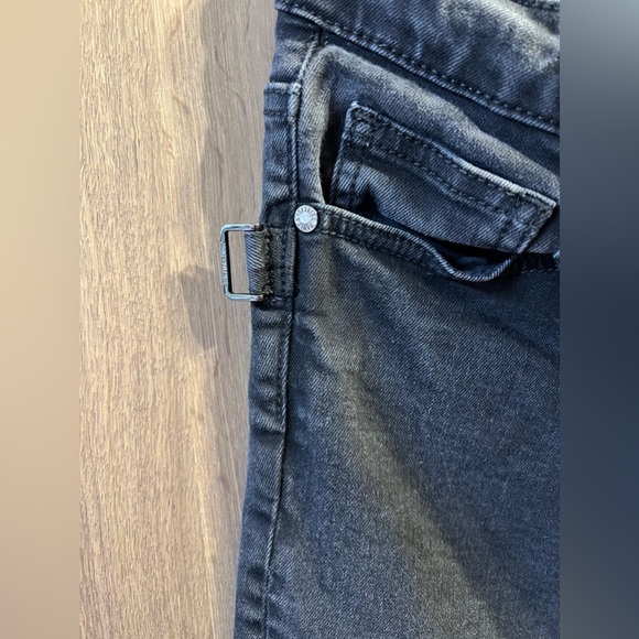 Zadig & Voltaire Black Eva Court Anthr Women Size 30 Black Jeans - Picture 3 of 5